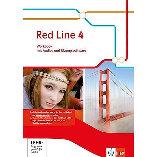 Red Line. Ausgabe ab 2014 - 8. Klasse, Workbook mit Audio-CD und CD-ROM