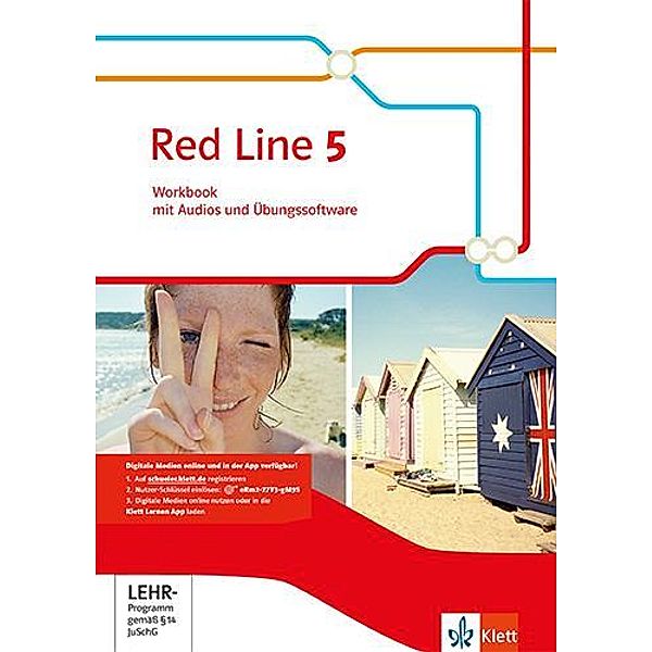 Red Line. Ausgabe ab 2014 - 9. Klasse, Workbook mit Audio-CD und CD-ROM