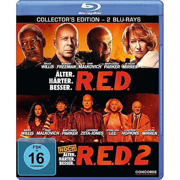 RED / RED 2, Warren Ellis, Cully Hamner, Erich Hoeber, Jon Hoeber