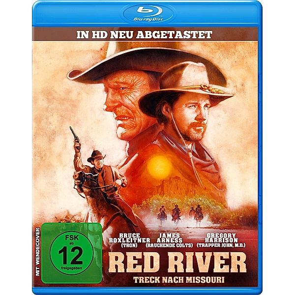 RED RIVER - Treck nach Missouri High Definition Remastered, Bruce Boxleitner, James Arness