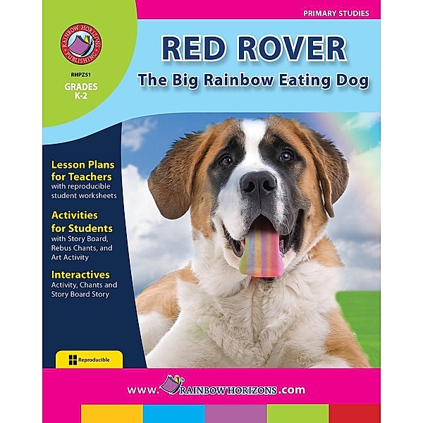 Red Rover, the Big Rainbow Eating Dog, Vera Trembach
