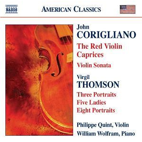 Red Violin Caprices/Violinsonate, Philippe Quint, William Wolfram