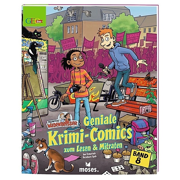 Redaktion Wadenbeißer - Geniale Krimi-Comics zum Lesen und Mitraten, Ina Rometsch
