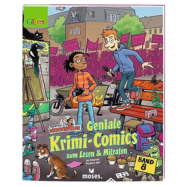 Redaktion Wadenbeißer - Geniale Krimi-Comics zum Lesen und Mitraten, Ina Rometsch