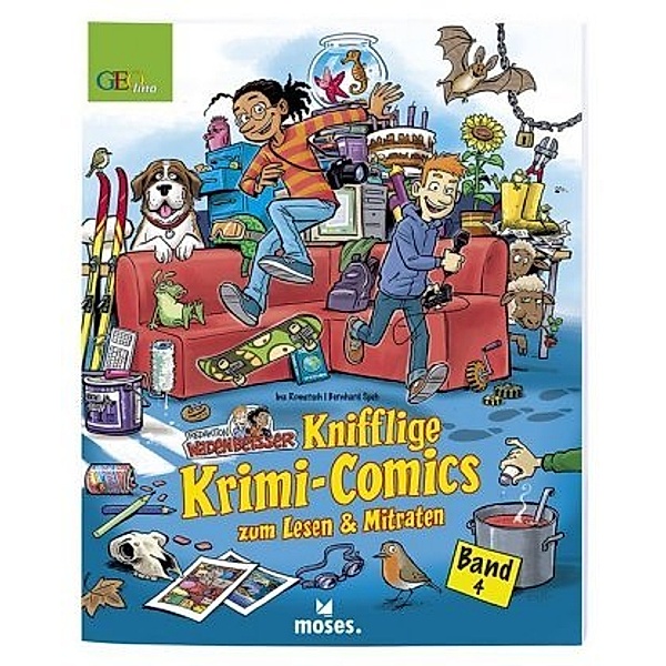 Redaktion Wadenbeißer - Knifflige Krimi-Comics zum Lesen & Mitraten, Ina Rometsch