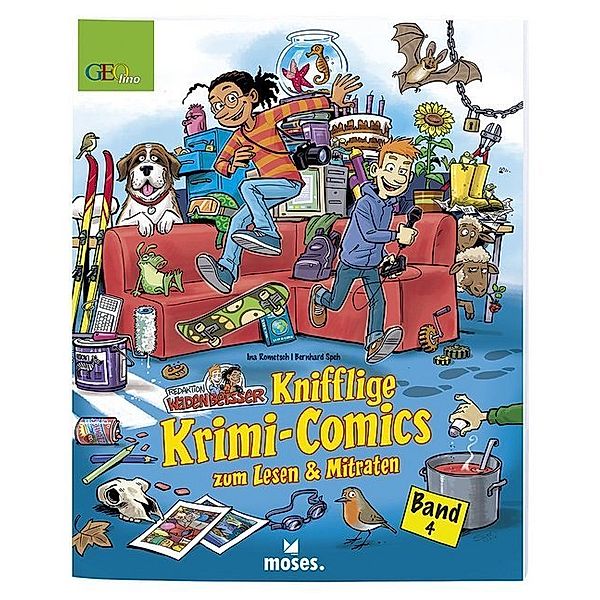 Redaktion Wadenbeißer - Knifflige Krimi-Comics zum Lesen & Mitraten, Ina Rometsch