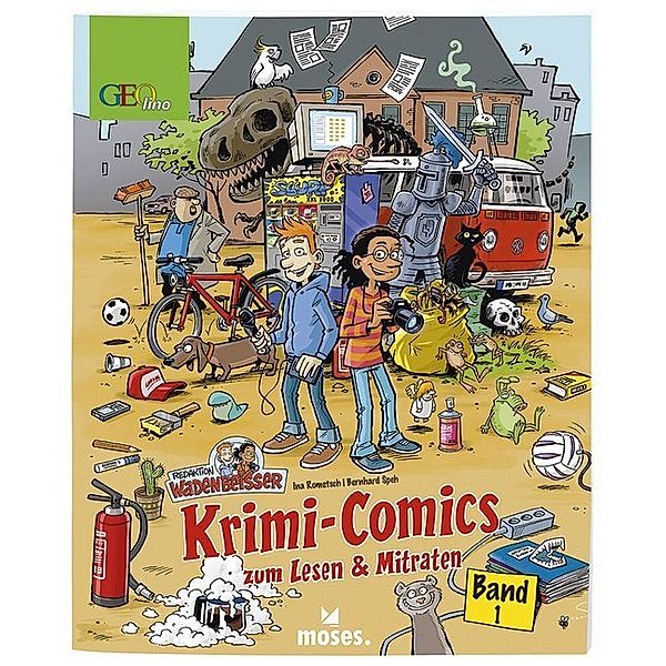Redaktion Wadenbeisser - Krimi-Comics zum Lesen & Mitraten, Ina Rometsch