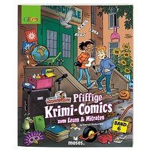 Redaktion Wadenbeißer - Pfiffige Krimi-Comics zum Lesen & Mitraten, Ina Rometsch