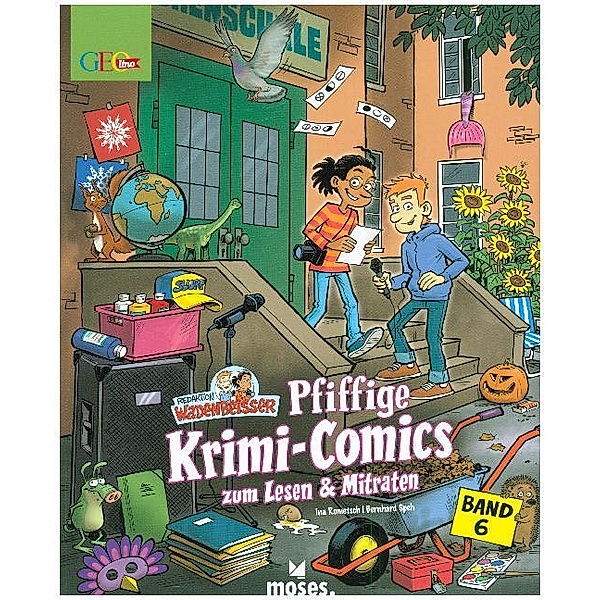 Redaktion Wadenbeisser - Pfiffige Krimi-Comics zum Lesen & Mitraten, Ina Rometsch
