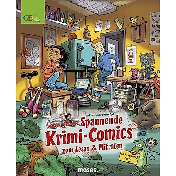 Redaktion Wadenbeißer - Spannende Krimi-Comics zum Lesen und Mitraten, Ina Rometsch