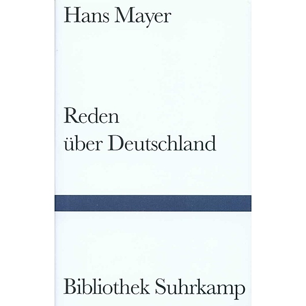 Reden über Deutschland (1945-1993), Hans Mayer