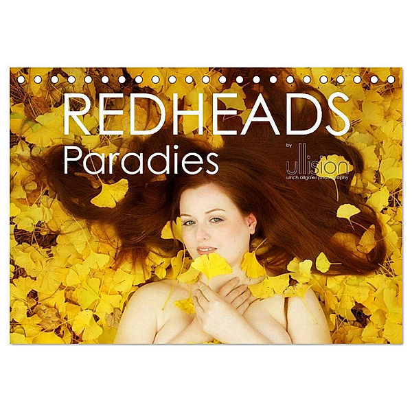REDHEADS Paradies (Tischkalender 2024 DIN A5 quer), CALVENDO Monatskalender, Ulrich Allgaier ; www.ullision.com