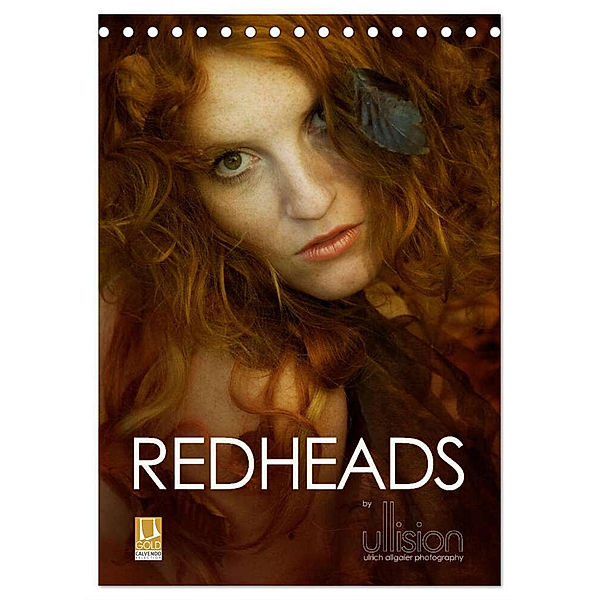 REDHEADS (Tischkalender 2024 DIN A5 hoch), CALVENDO Monatskalender, Ulrich Allgaier (Ullision)