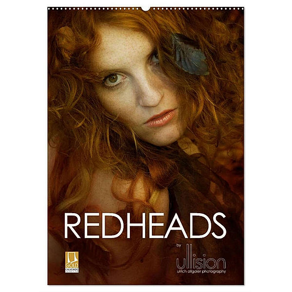 REDHEADS (Wandkalender 2024 DIN A2 hoch), CALVENDO Monatskalender, Ulrich Allgaier (Ullision)