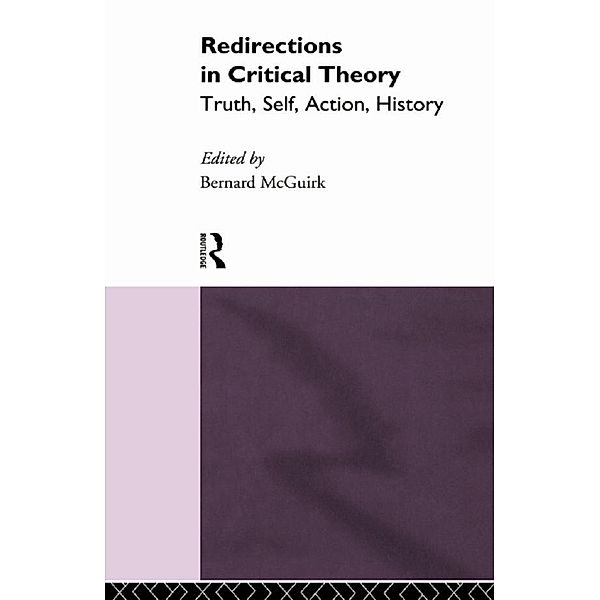 Redirections in Critical Theory, Bernard McGuirk