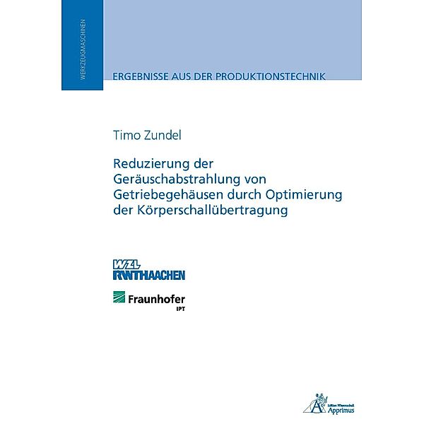 Reduzierung der Geräuschabstrahlung von Getriebegehäusen, Timo Zundel