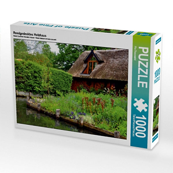 Reedgedecktes Holzhaus (Puzzle), Pia Thauwald