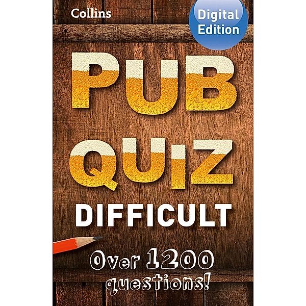 Reference - E-books - Games and Puzzles: Collins Pub Quiz (Difficult)