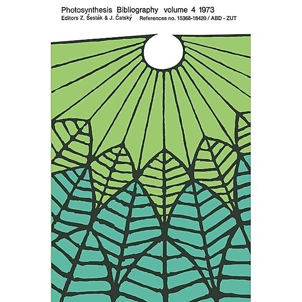 References no. 15368-18420 / ABD-ZUT / Photosynthesis Bibliography Bd.4, Zdenek Sesták, J. Catský