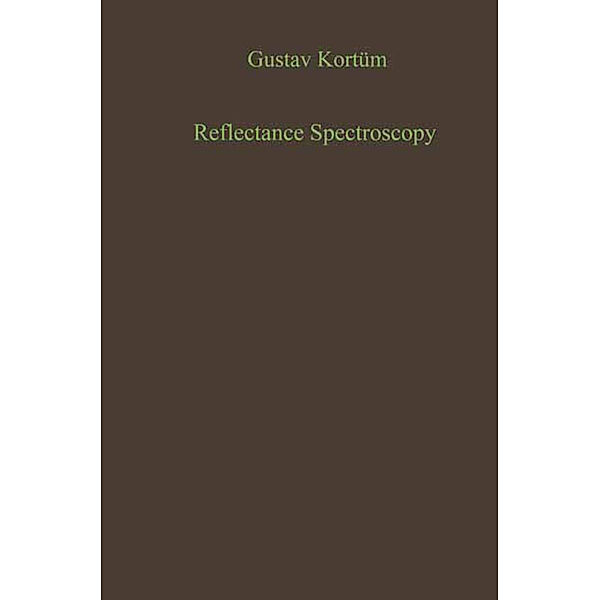 Reflectance Spectroscopy, Gustav Kortüm