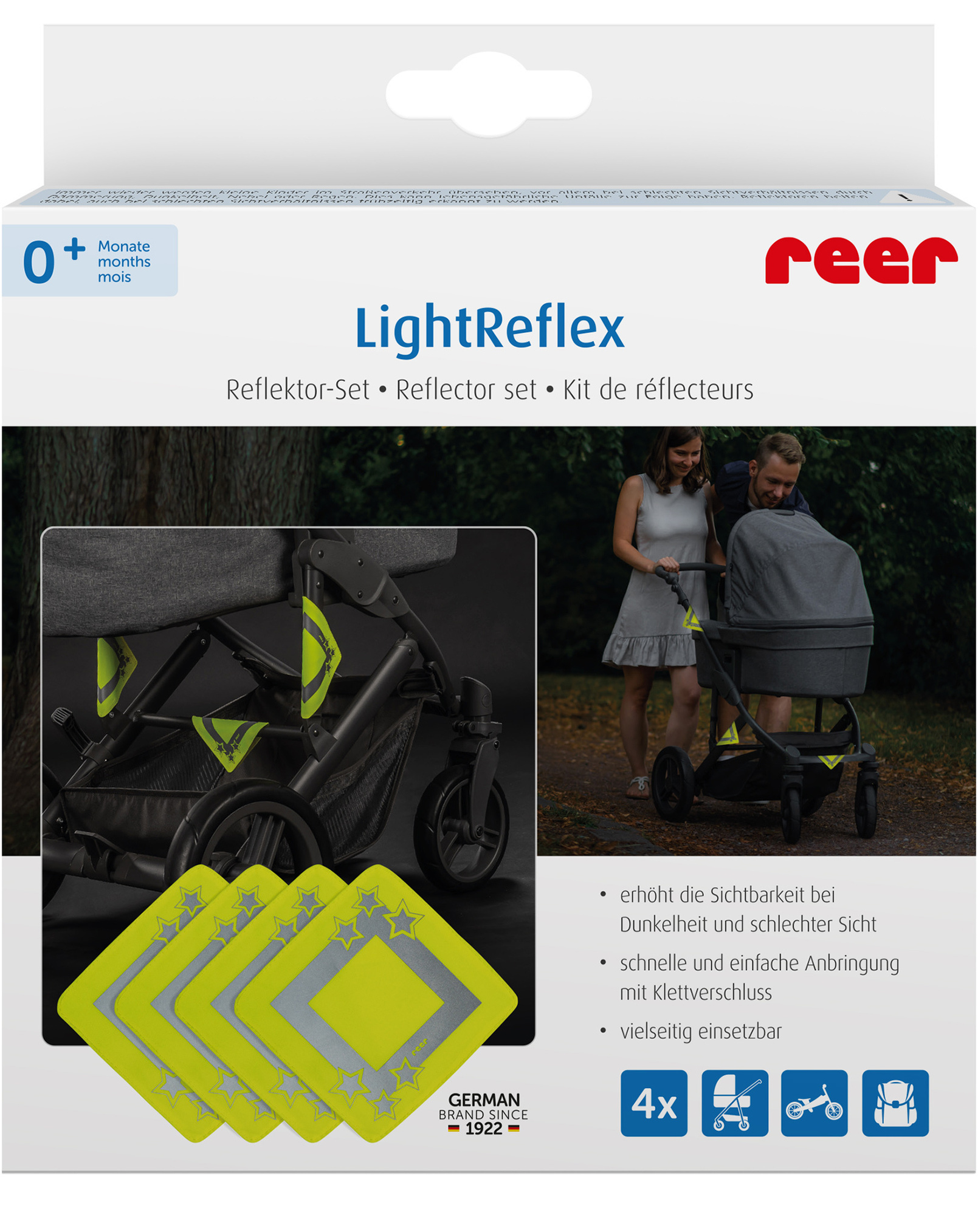 Reflektor-Set LIGHT REFLEX 4-teilig kaufen
