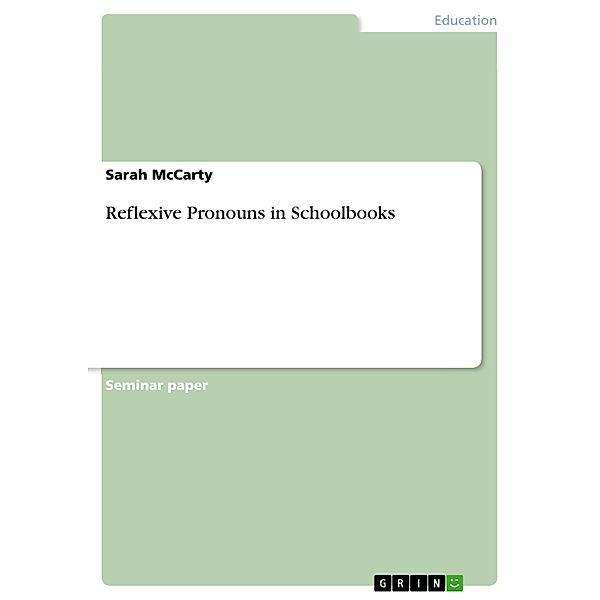 Reflexive Pronouns in Schoolbooks, Sarah McCarty