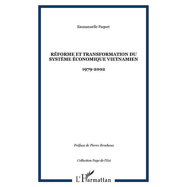 Reforme et transformation du systeme economique vietnamien / Hors-collection, Paquet Emmanuelle