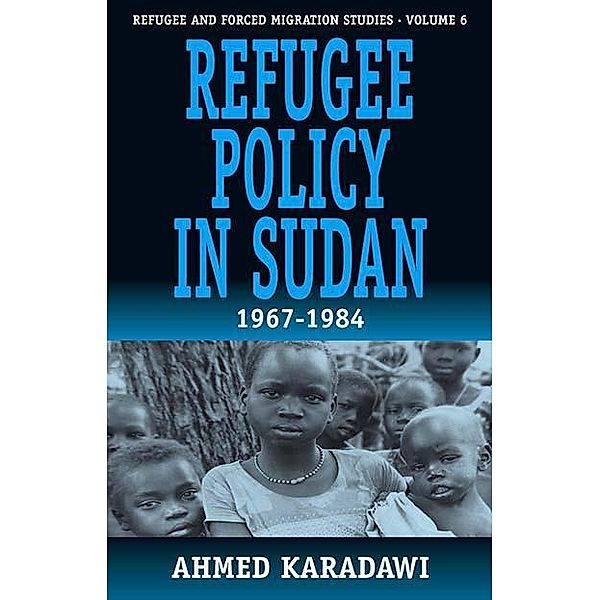 Refugee Policy in Sudan 1967-1984 / Forced Migration Bd.6