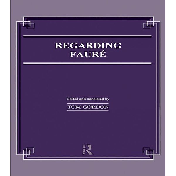 Regarding Faure, Tom Gordon