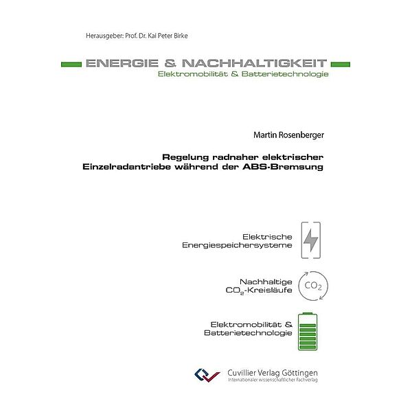 Regelung radnaher elektrischer Einzelradantriebe während der ABS-Bremsung / SAGE Gebührentabellen Bd.22