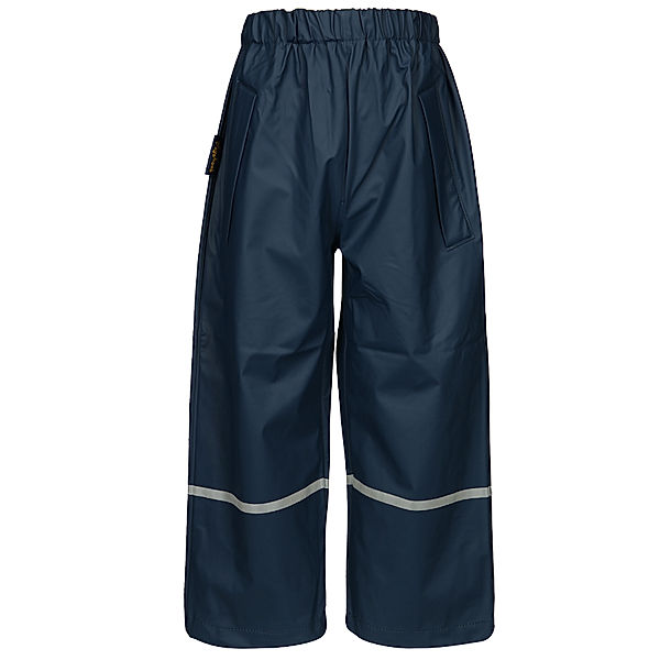 Playshoes Regen-Hose REGENTROPFEN in marine