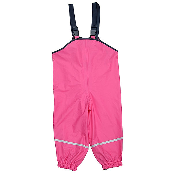 Playshoes Regen-Latzhose BASIC in pink (Größe: 116)