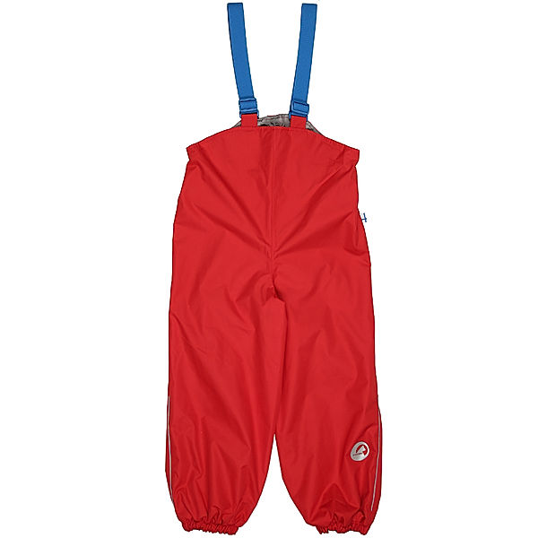 finkid Regen-Latzhose PULLEA in red