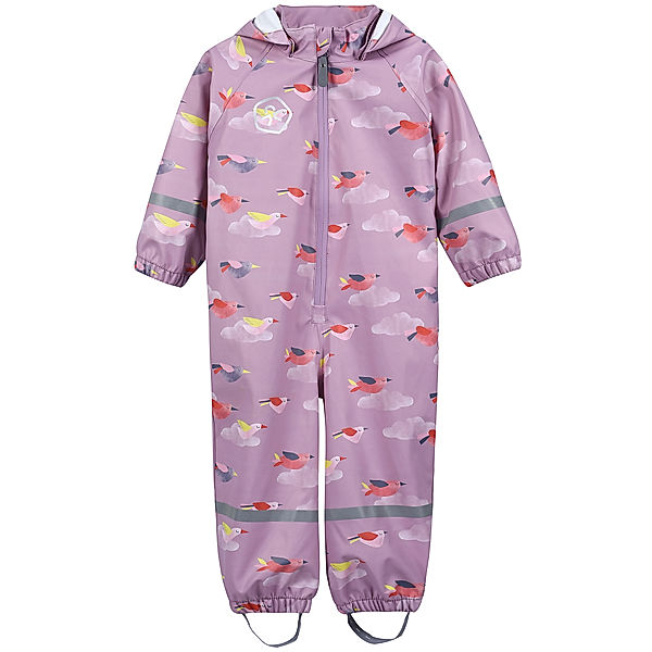 Color Kids Regen-Overall WOLKENVOGEL in lavender mist