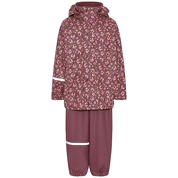 CeLaVi Regen-Set BLÜMCHEN in rose brown