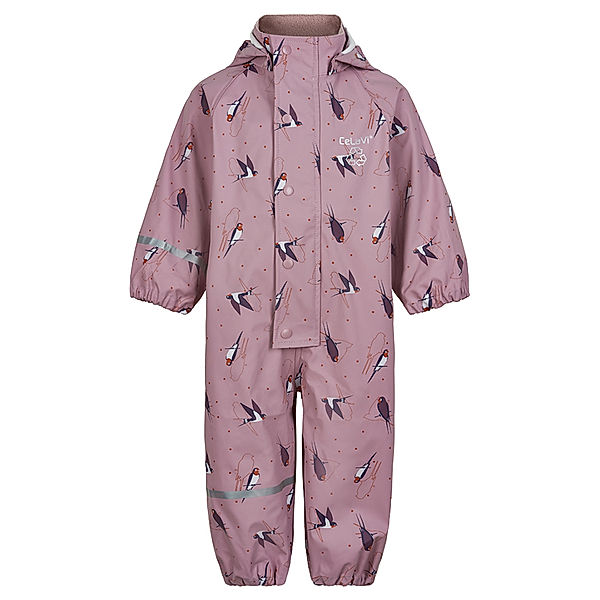 CeLaVi Regenanzug BIRDIE mit Innenfleece in flieder