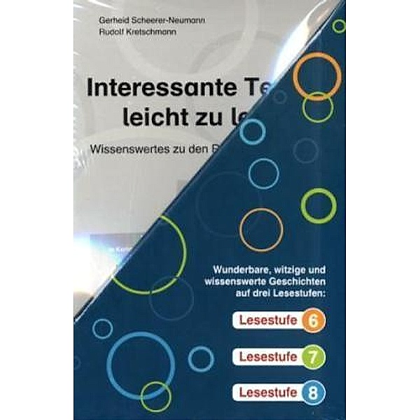 Regenbogen-Lesekiste II. Fördermaterial nach dem Erstlesen in den Lesestufen 6 bis 8, Gerheid Scheerer-Neumann, Rudolf Kretschmann