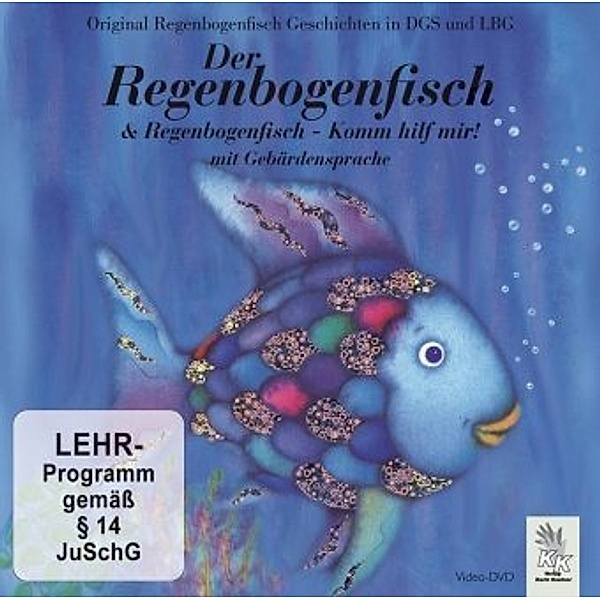 Regenbogenfisch mit Gebärdensprache, 1 DVD