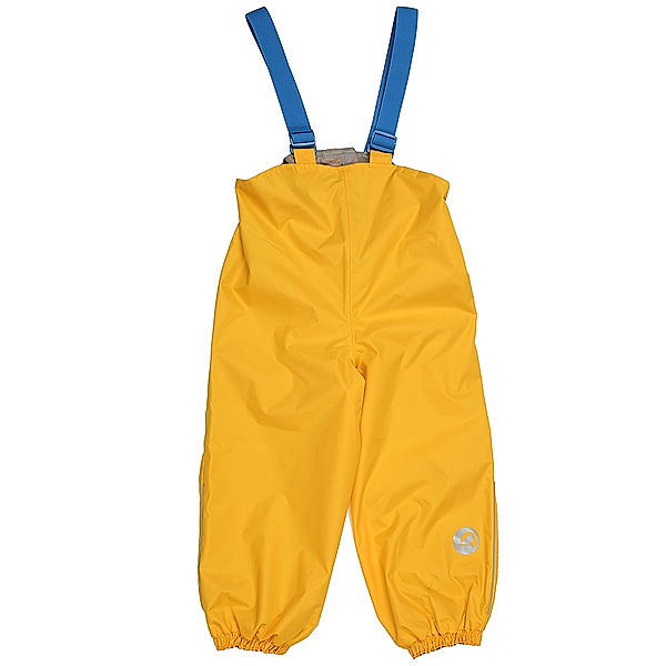 finkid Regenhose PULLEA mit Hosenträgern in yellow