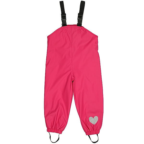 zoolaboo Regenhose RAINDROP mit Innenfleece in pink