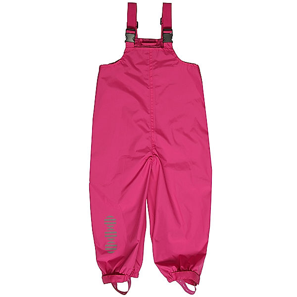 Minymo Regenhose SOLID mit Hosenträgern in pink