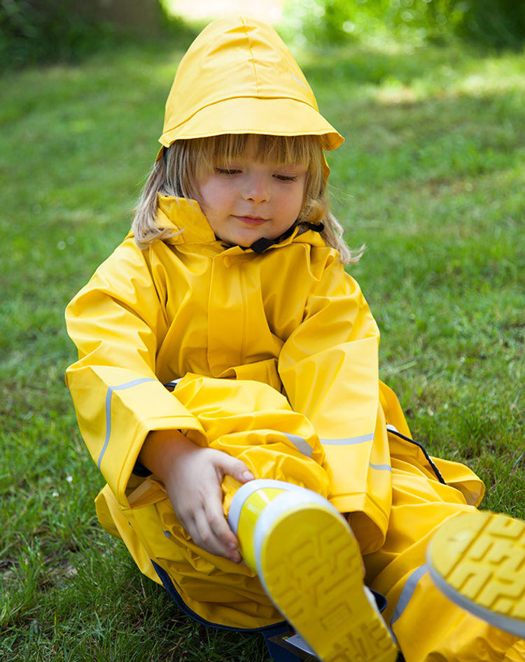 Regenjacke BASIC in gelb Größe: 98 kaufen | tausendkind.de