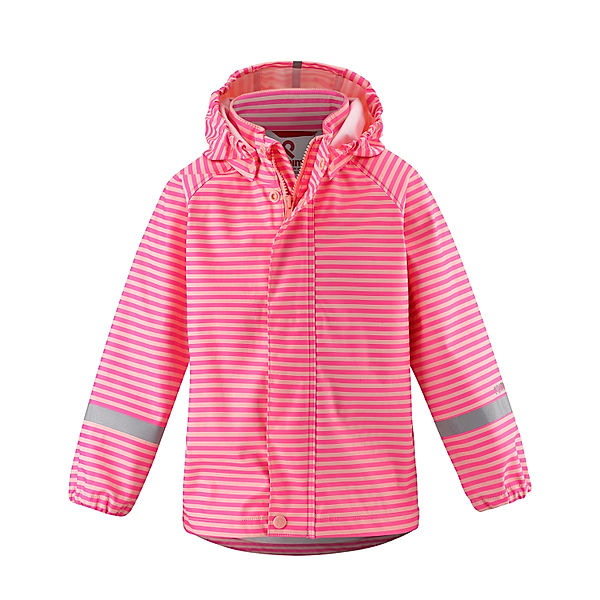 Reima Regenjacke VESI gestreift in powder pink