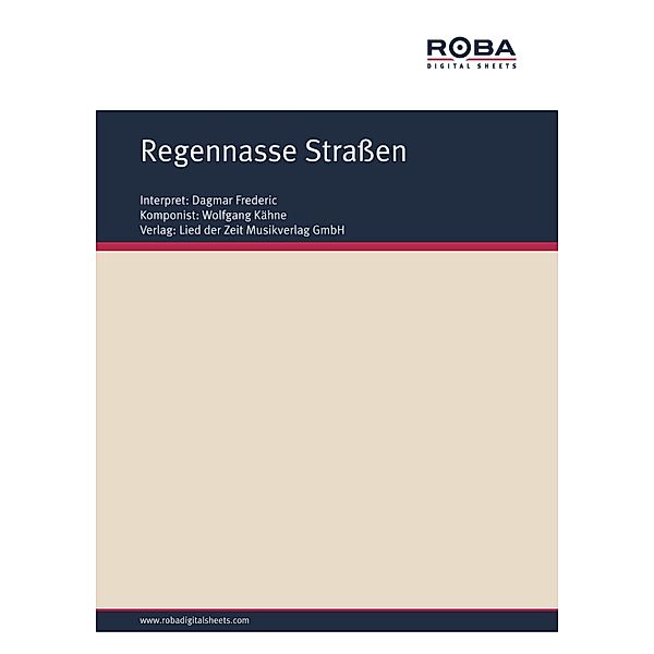 Regennasse Strassen, Wolfgang Kähne, Wolfgang Brandenstein