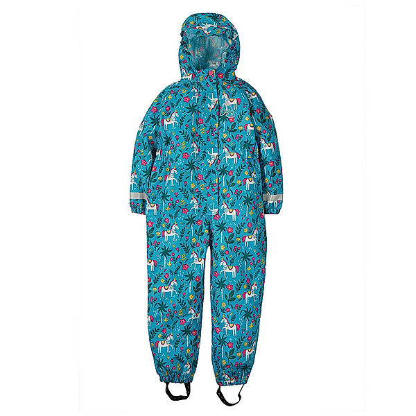 frugi Regenoverall RAIN OR SHINE – INDIAN HORSE in türkis