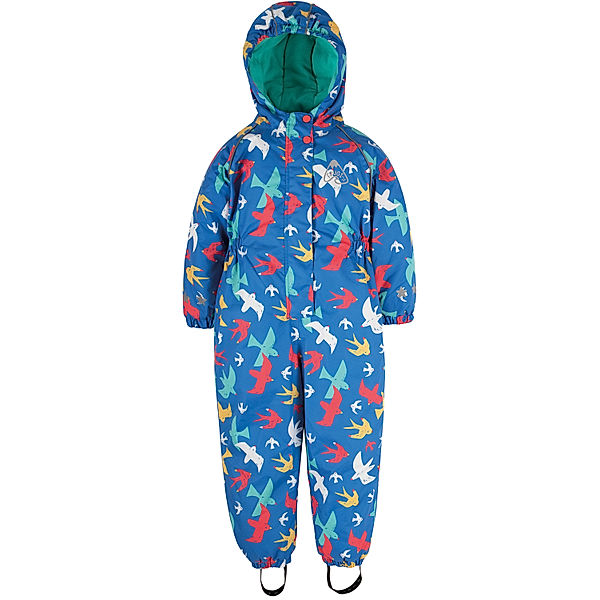 frugi Regenoverall RAINBOW FLIGHT in blau