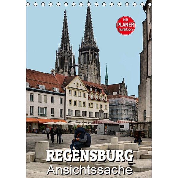 Regensburg - Ansichtssache (Tischkalender 2019 DIN A5 hoch), Thomas Bartruff