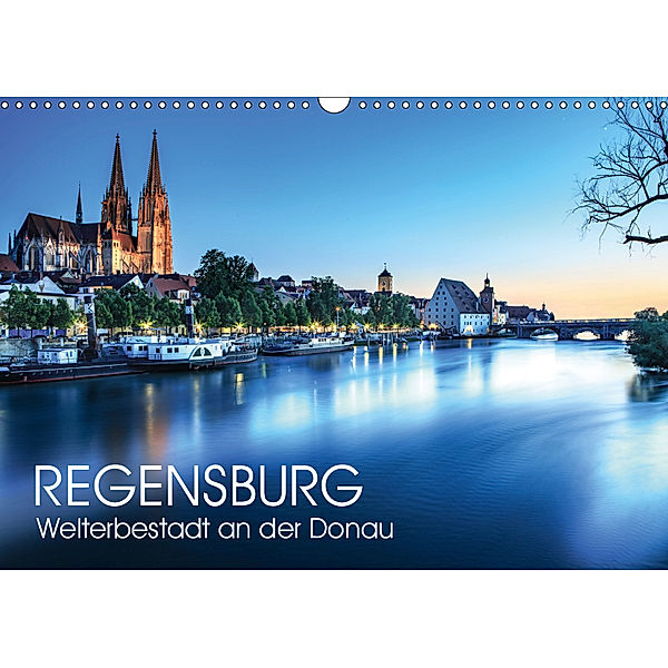 Regensburg - Welterbestadt an der Donau (Wandkalender 2019 DIN A3 quer), Val Thoermer