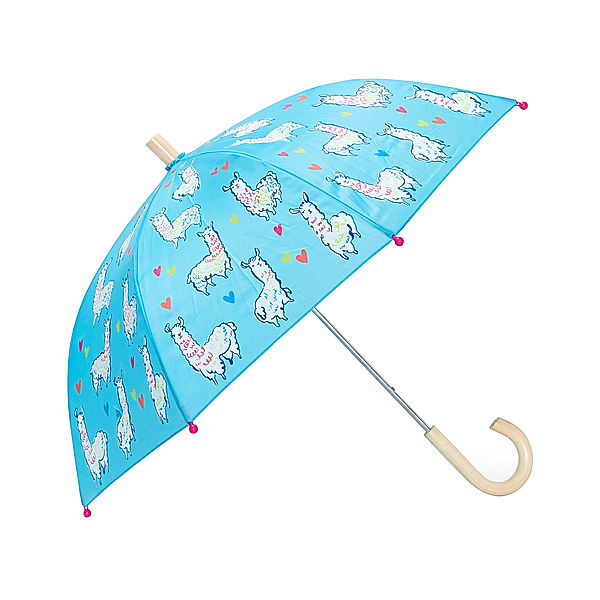 Hatley Regenschirm ADORABLE ALPACAS in light blue