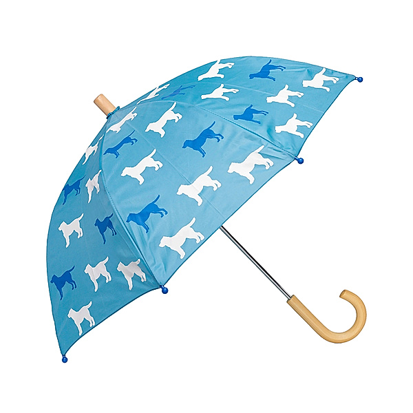 Hatley Regenschirm COLOUR CHANGING – FRIENDLY LABS in blau